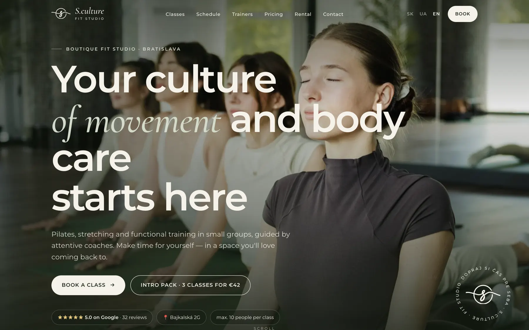 Il sito di S.culture su computer e smartphone